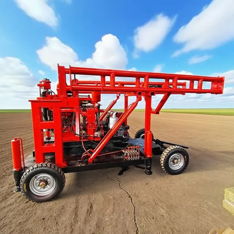 Durable Rock Coring Rig for Continuous Operation in Mineral Prospecting Customized Multi Function Core Rig Site Investigation