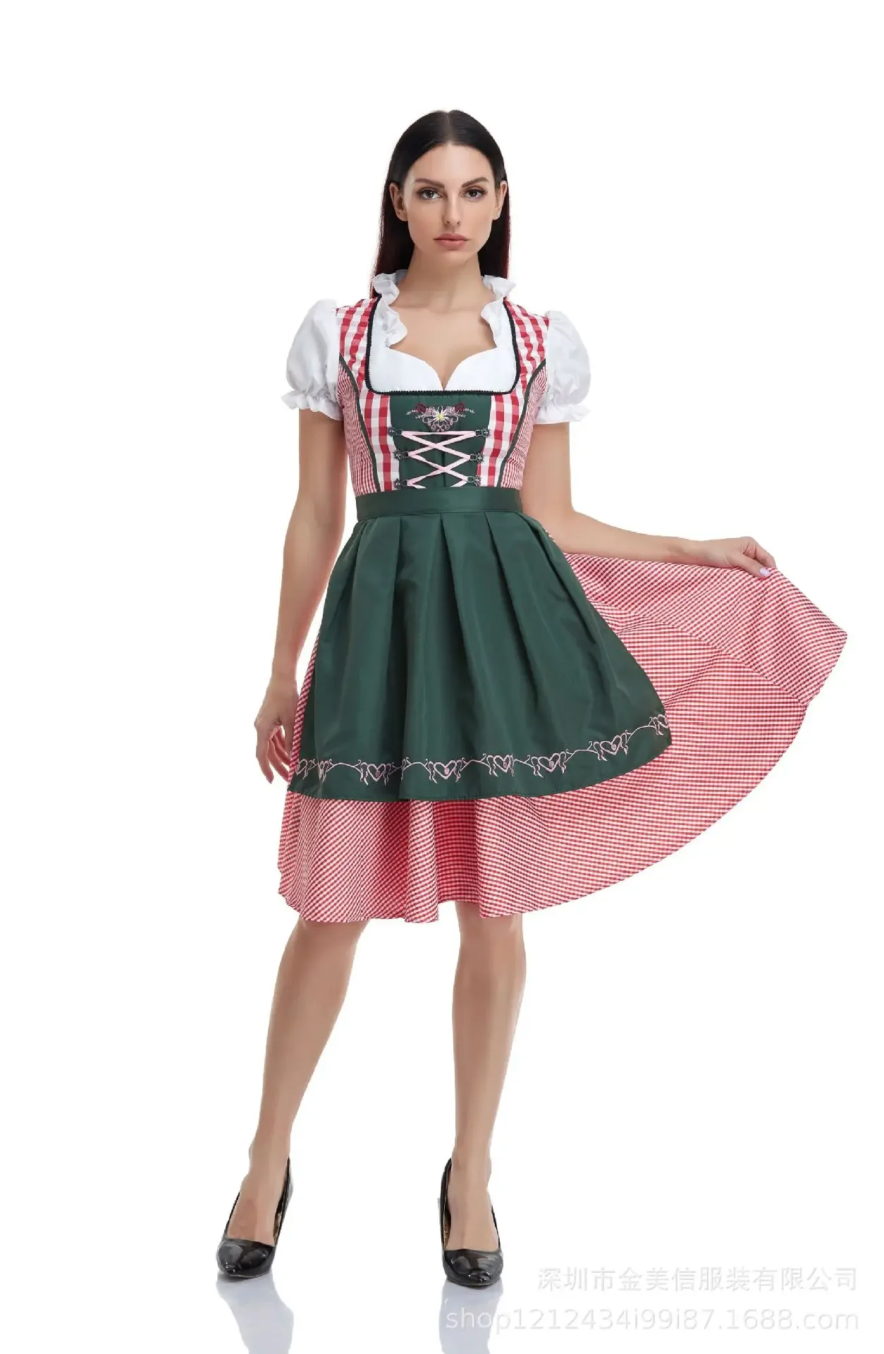 مثير الكبار النساء الألمانية Octoberfest البيرة فتاة Dirndl زي البافارية التقليدية حفلة البيرة خادمة تأثيري فستان
