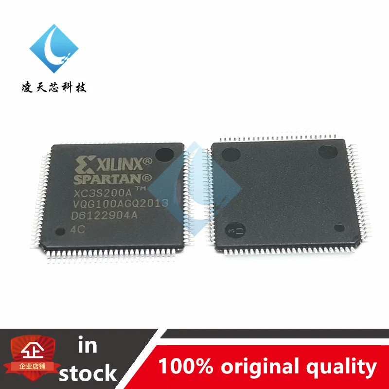 XC3S200A-4VQG100C XC3S200A-4VQG100  TQFP-100 Programmable Logic Device Chip