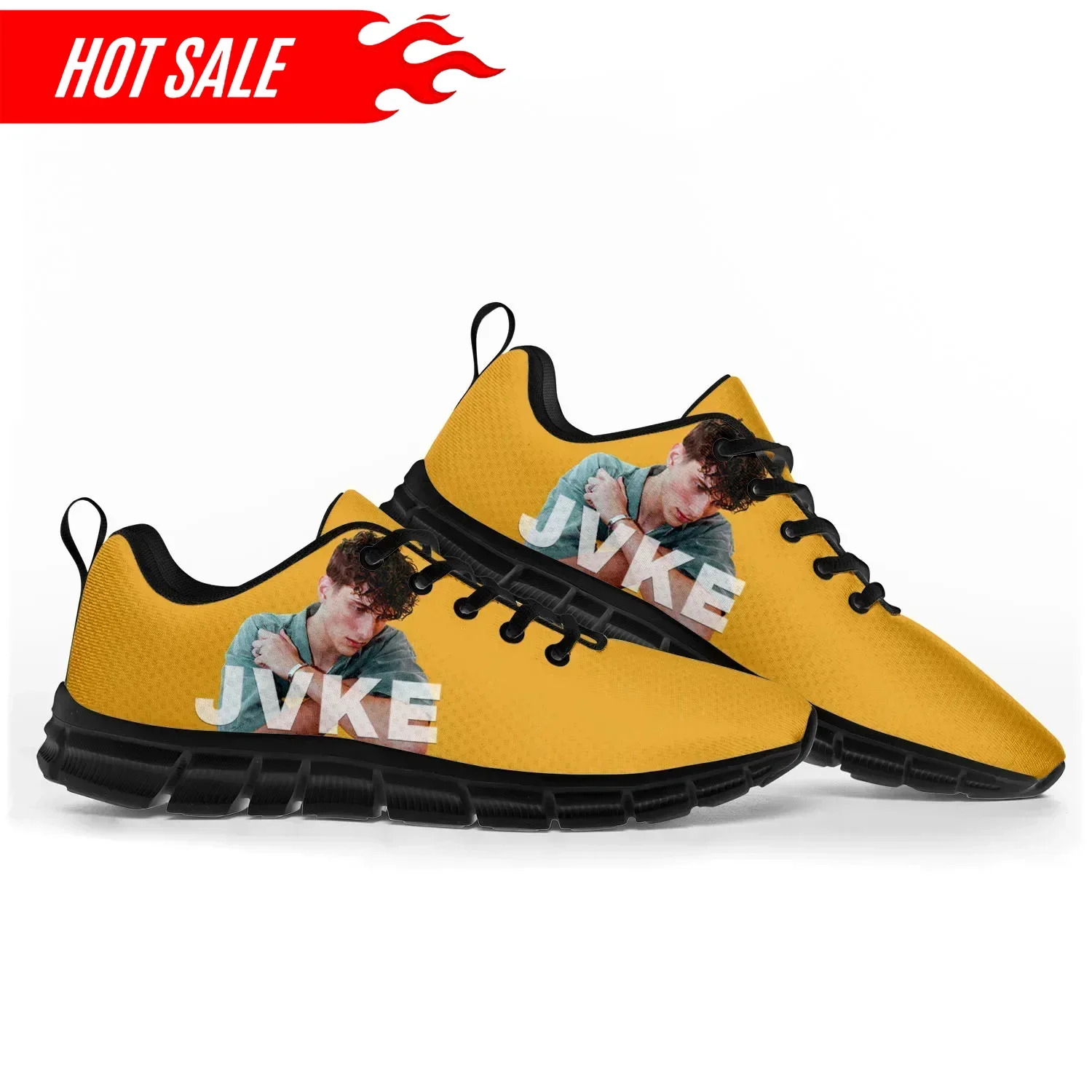 

JVKE Popular Singer Pop Music Sports Shoes Mens Womens Teenager Sneakers Casual Custom High Quality Couple Shoes