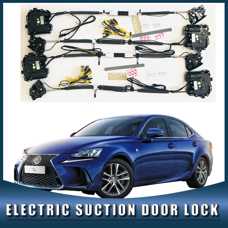 

Car Soft Close Door Latch Pass Lock Actuator Electric Absorption Suction Silence Closer For Lexus IS 2012~2023