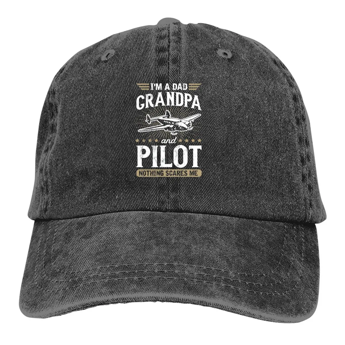 I'M A Dad Grandpa Pilot Baseball Cap Men Hats Women Visor Protection Snapback Father Day Caps