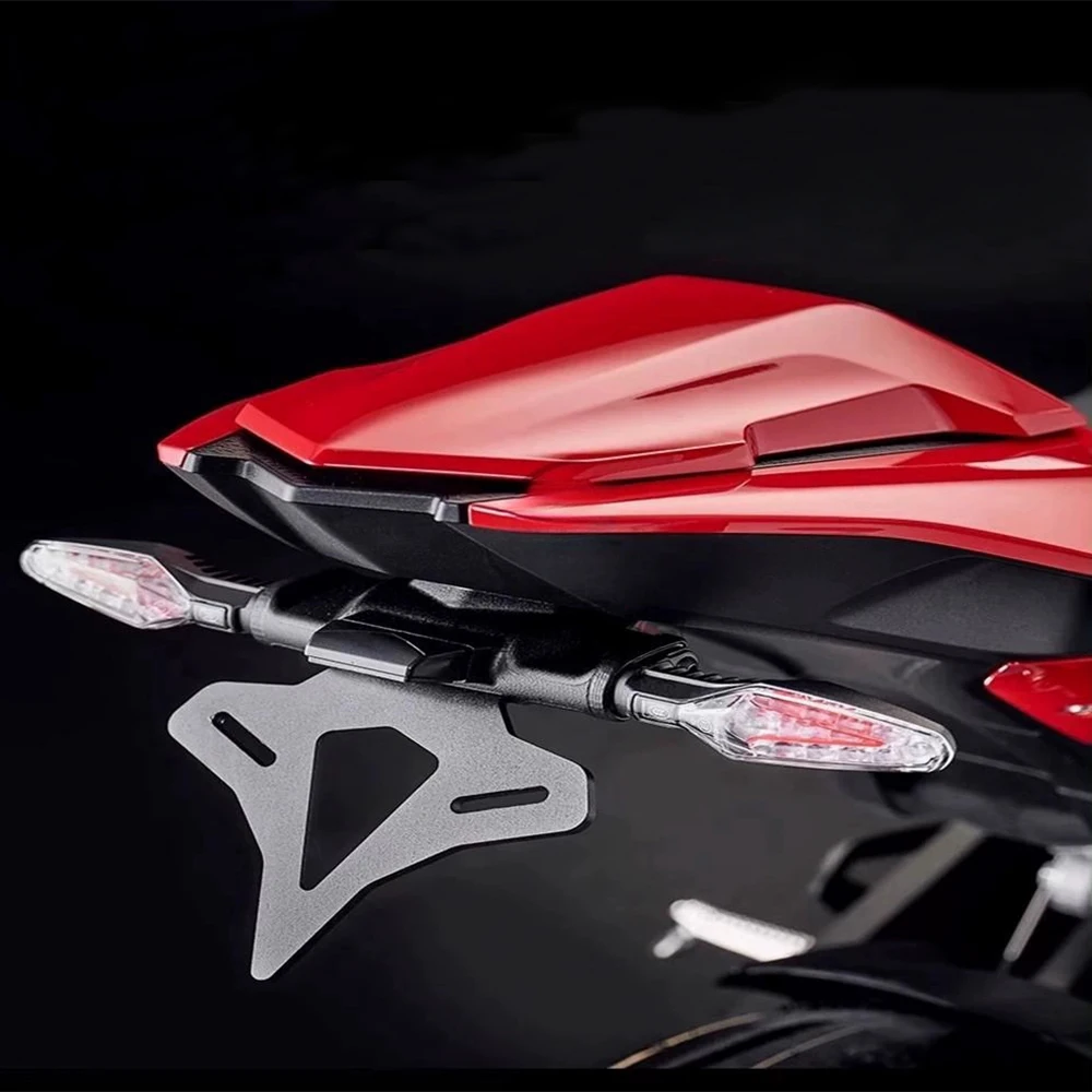 

New Tail Tidy Fender License Plate Holder LED Motorcycle Accessories For Aprilia RSV4 Tuono V4 RS660 TUONO 660 2021 2022 2023
