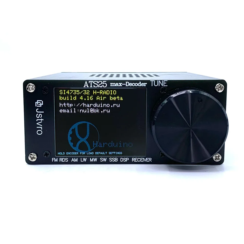 For ATS-25Max Radio Kit with SI4732 For DSP Chip for FM LW For MW SW For SSB Bands and 2.4 Inch Screen Supporting Time