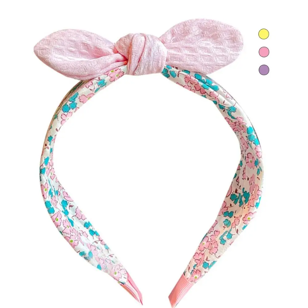 

New Cute Hair Hoop Korean Style Comfortable Rabbit Ears Headband Headwears Daily Wear