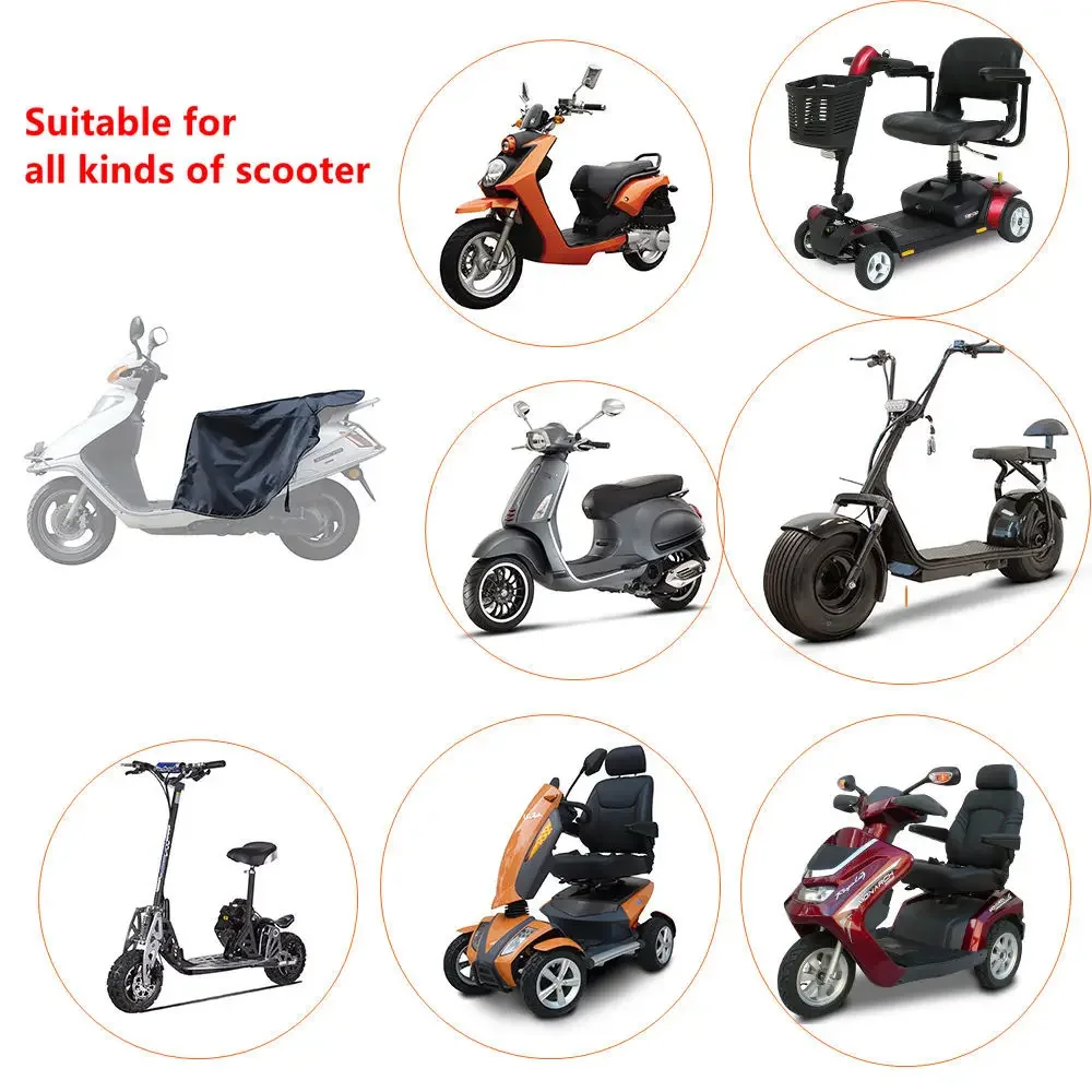 KEMITOUR Leg Cover Scooters Knee Blanket Warmer For Vespa GTS Waterproof Windproof Motorcycle Winter Quilt For Honda For Peugeot