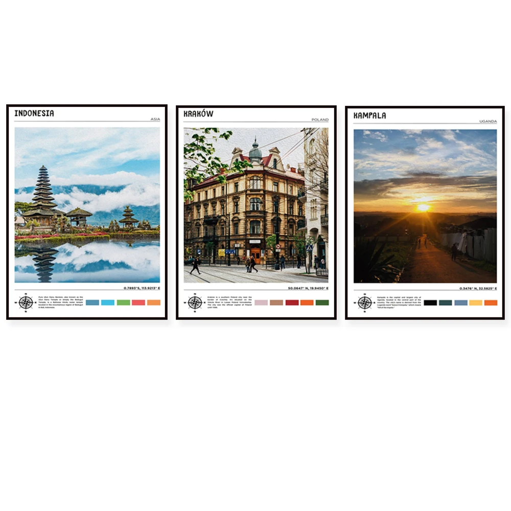 ملصقات السفر لسيارة كيراالا، الهند، كينيا، جيرسي شور، اليابان، مدينة جيرسي، كوالالمبور، ماليزيا، كراكوف، كوسوفو، جاكرتا #4