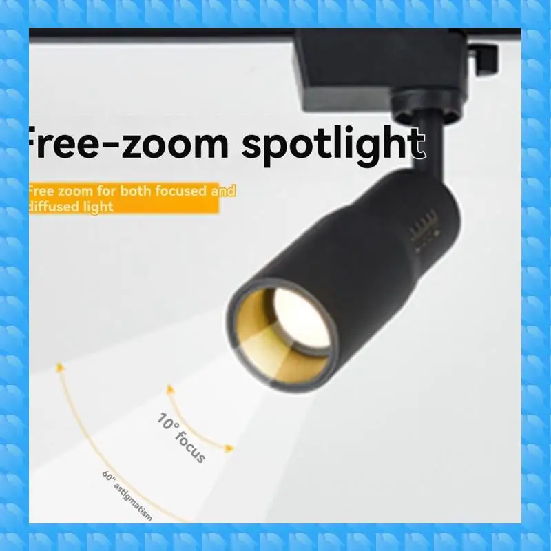 ETRT Adjustable 10°-60° Narrow Angle Bar Atmosphere Light For Catering Zoom Track Spotlight