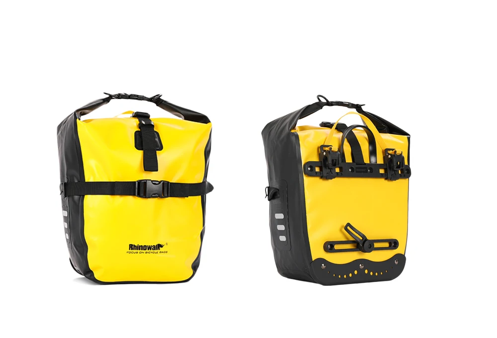 Rhinowalk 7L-15L Fahrradtasche, 100 % wasserdicht, Frontgepäckträger, hinten, Fahrradgepäckträger, Radfahren, Tasche, Fahrradzubehör, MTB – Detail 19