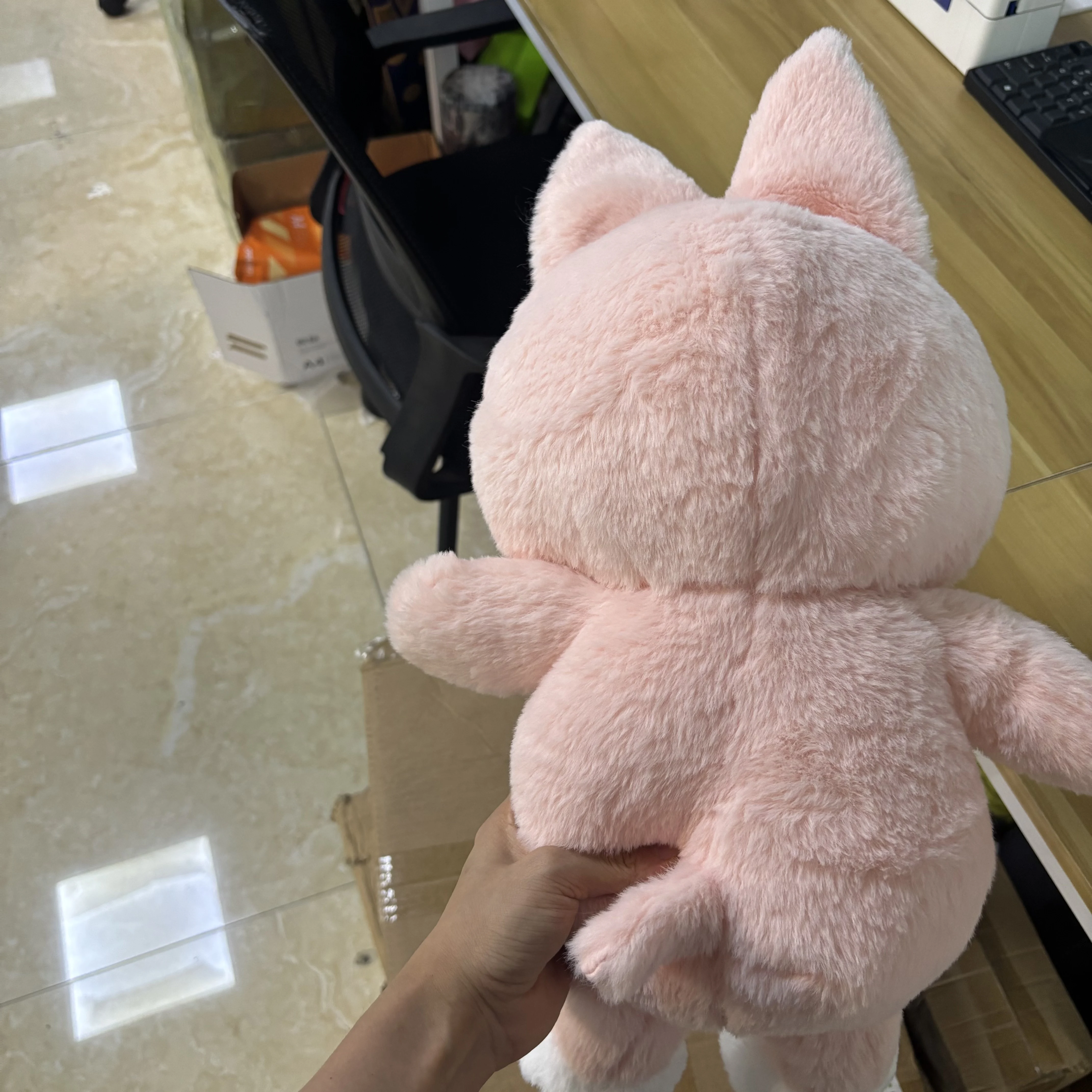 &New Wandering Children's Anime Surrounding Animal Plush Doll Pendant Cute Doll Birthday Gift FAN's Plush Toy Decoration