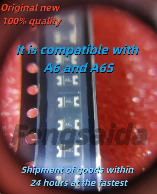 (10piece)100% NewScreen printing A6S A6 L6 SOD123F printer special BAS316 diode printing patch