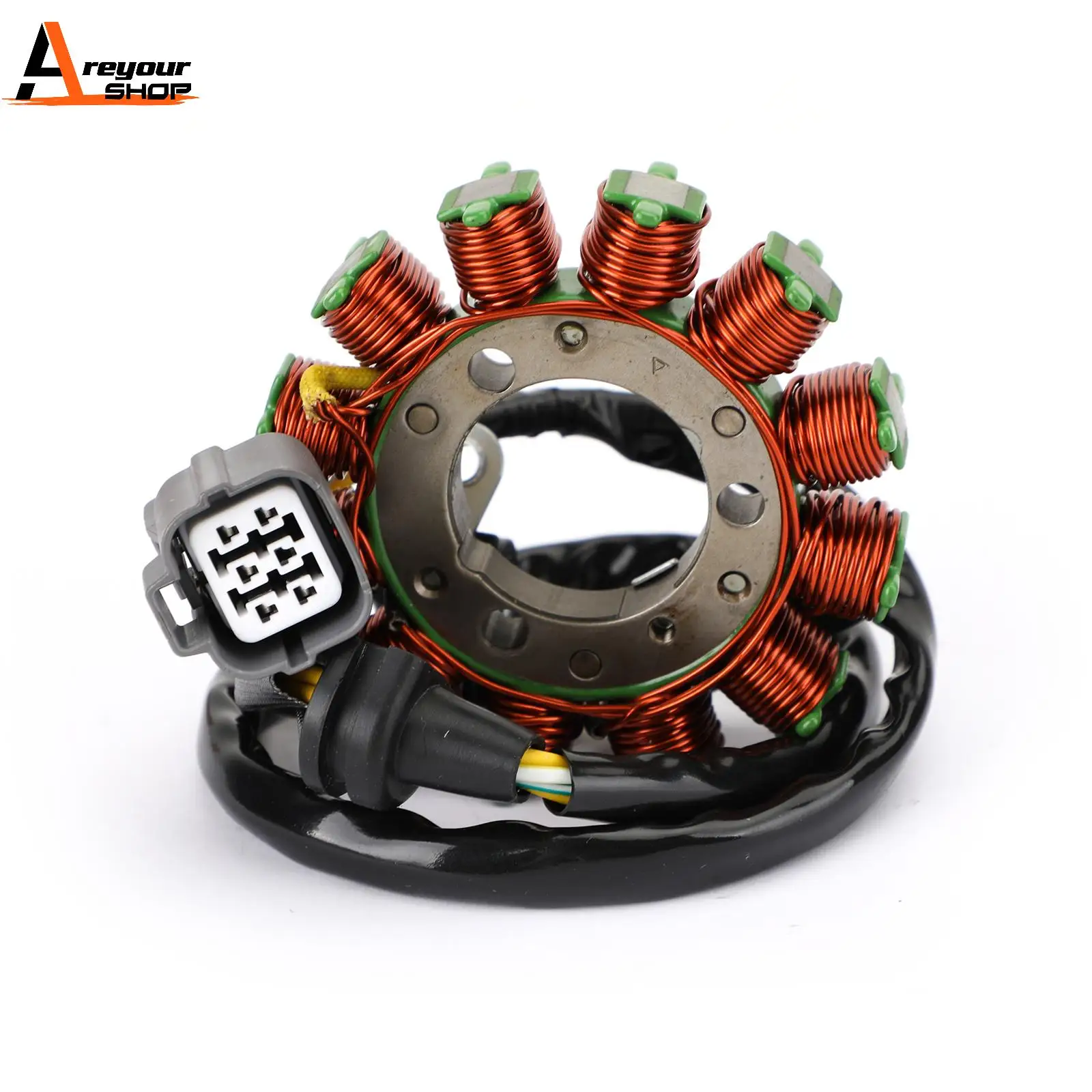 

Areyourshop Magneto Generator Engine Stator Coil Fit for Kawasaki KX450 KX450F 09-18 21003-0082 21003-0148 21003-0168 Motor Part