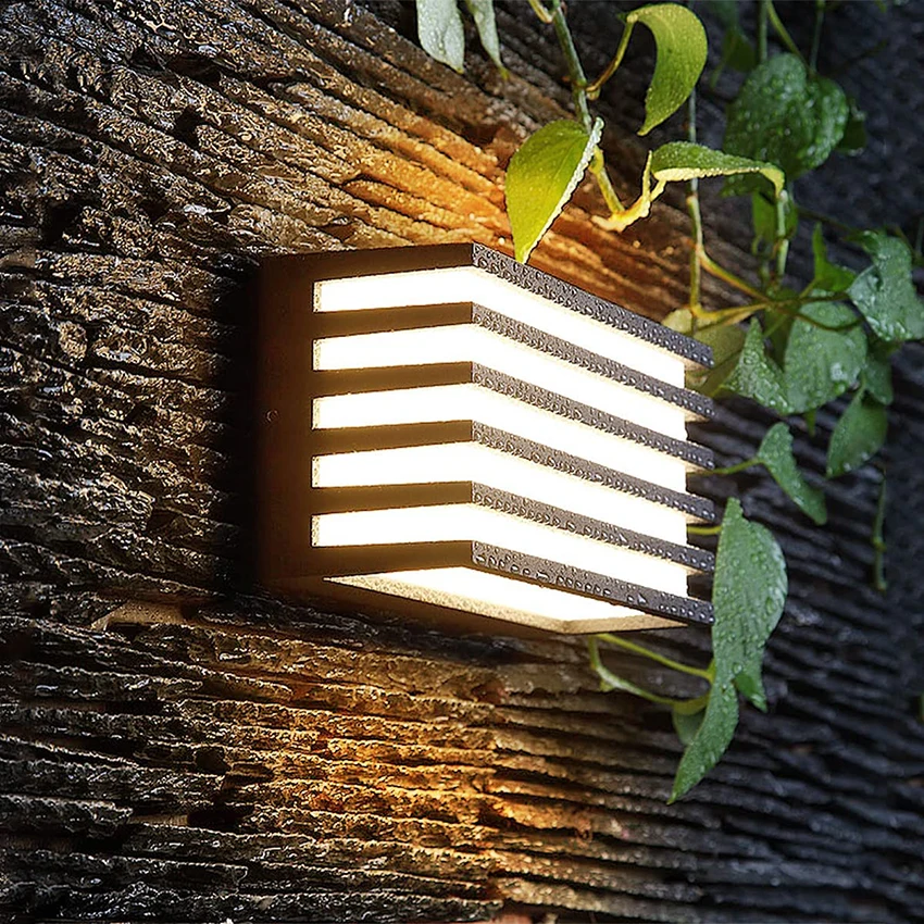 

Modern Simple Outdoor Wall Lamp Waterproof Wall Lights Villa Exterior Wall Light Door Balcony Wall Sconce