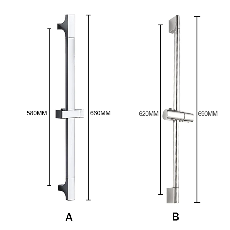 Imagem -06 - Chuveiro Manual Deslizante Rod Conector 3-function Handheld Mangueira Chrome Escovado Ouro Fosco Preto Cinza Deslizante Acessórios do Banheiro