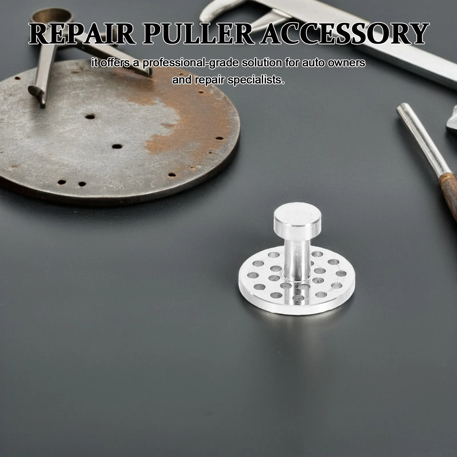 4Pcs Aluminum Alloy Dent Puller Kit Slide Hammer Accessories Paintless Tool for Body Hail Damage