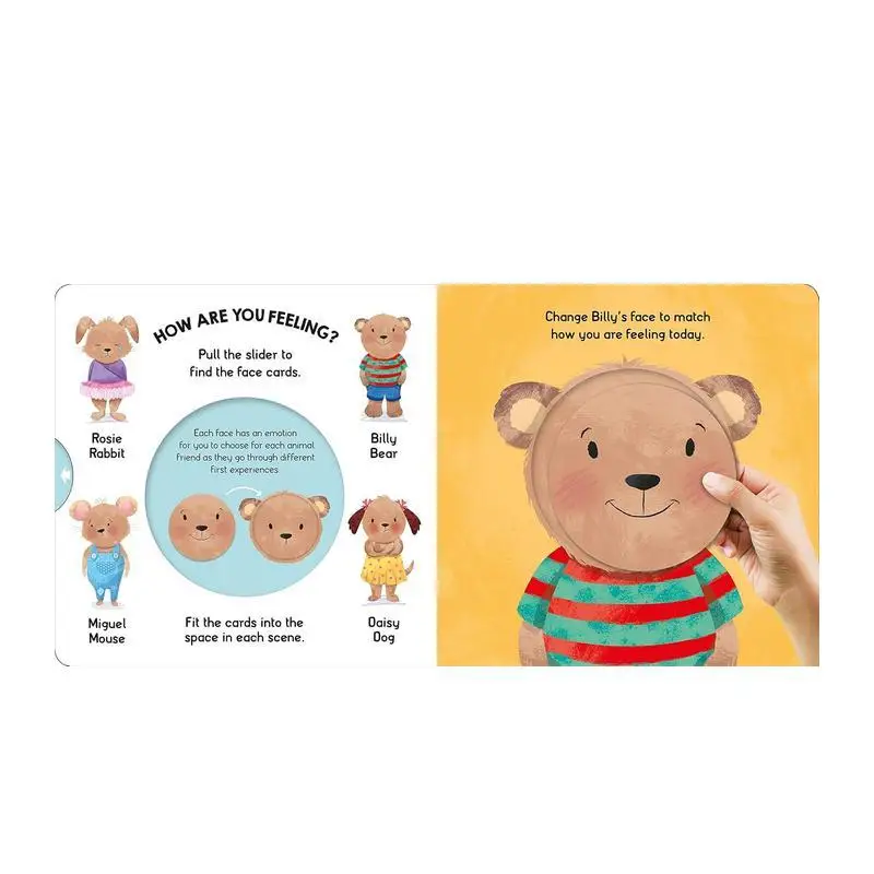 How Do You Feel By Roger Priddy English Original Children's Book Emotions Learning Board Book Ages 3-6 Import
