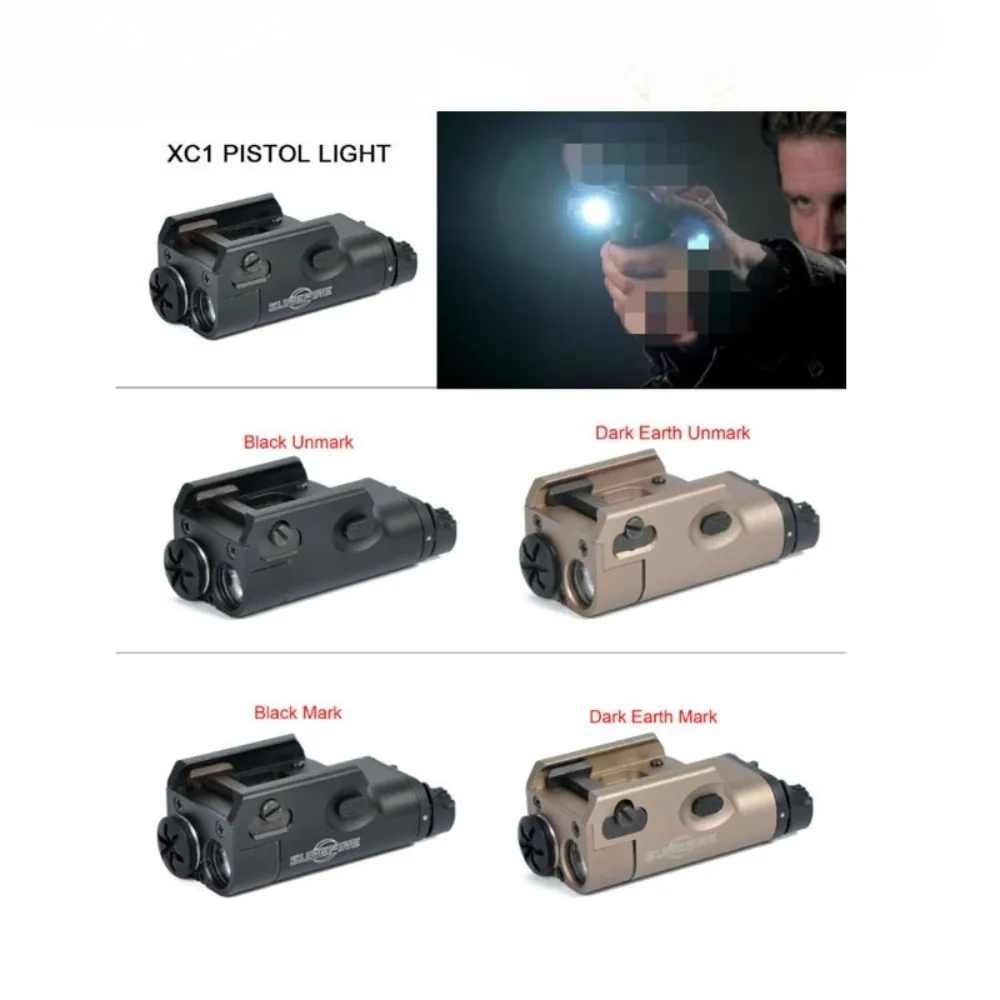 Kublai Khan P1XC1 подвесной мини-светодиодный мощный тактический фонарик 20 мм направляющая для наружного освещения