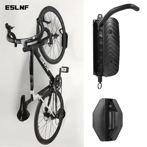 Soporte de pared para bicicleta, soporte de pared Vertical para ahorro de espacio, soporte para bicicleta para garaje