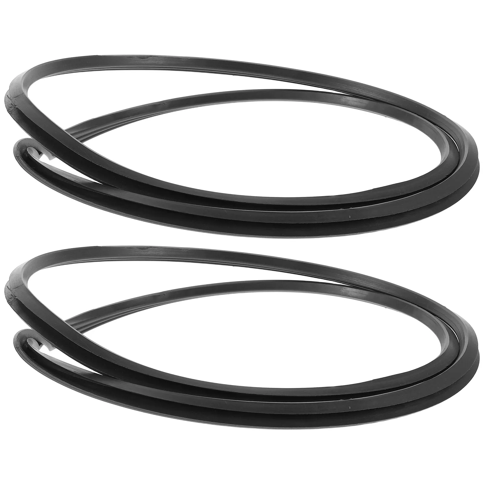 

2Pcs Salon Chair Base Ring Plastic Protective Hydraulic Gasket Stable Noise Reduction for Barber Styling Salon Equipment Parts