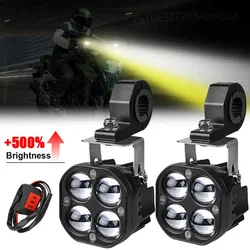 Motorcycle Light Truck Led Spotlights 30000LM 200W Turn Signals Headlight Accessories for Suzuki Motorbike Auxiliary Fog Lights