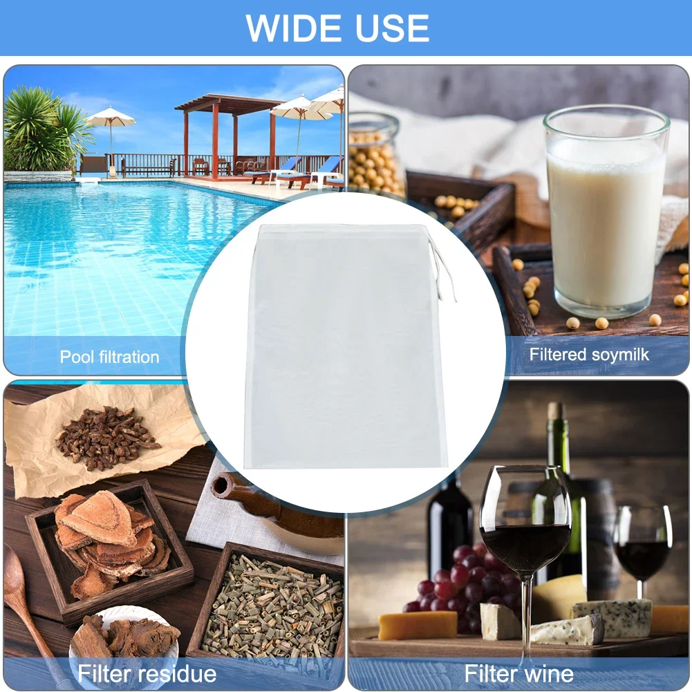 Collection de feuilles de débris, 2 pièces, maille Fine de remplacement pour piscine, maille Fine, Nylon Durable pour aspirateur de piscine