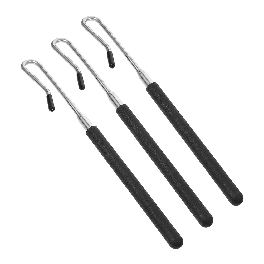 

3Pcs Hand Puppet Control Rods Adjustable Metal Puppet Arm for Stage Performances Education Activities