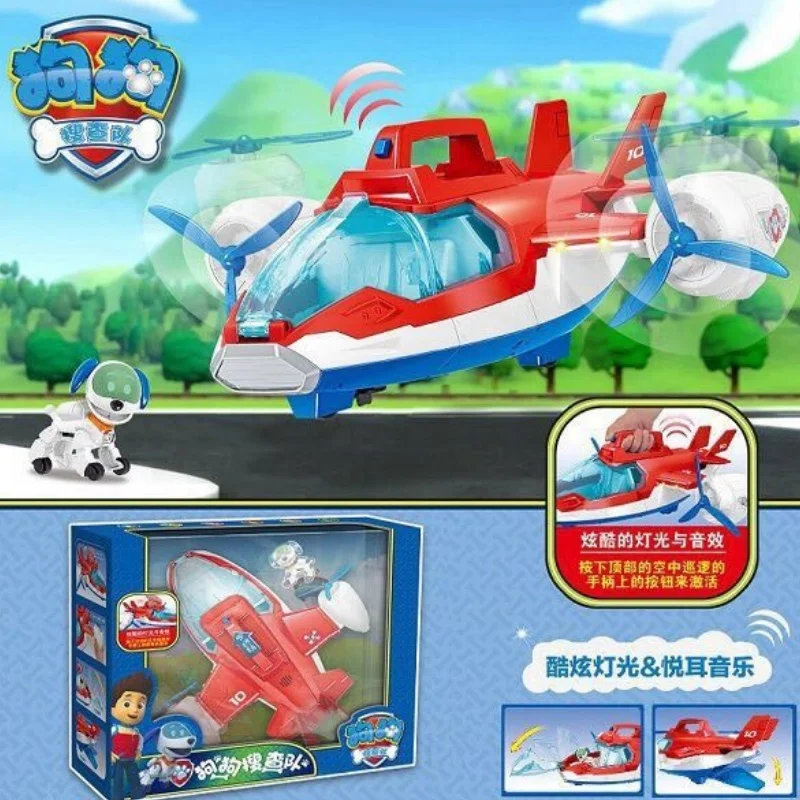 

Paw Patrol Toy Large Music Rescue Plane Juguetes Toy Patrulla Canina Robot Dog Abs Action Figure Birthday Gifts For Boy And Girl