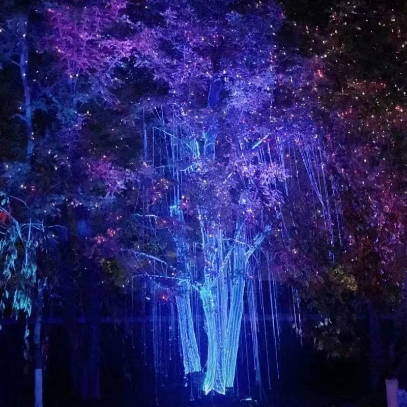 

LED Fiber Optic Net Tree Lamp Tree of Life Landscape Lighting Holiday Decorations RGB Full Color Garden Light
