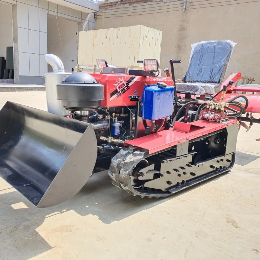 New Microtiller Ride-on Agricultural Trenchers Ploughing and Tilling Equipment