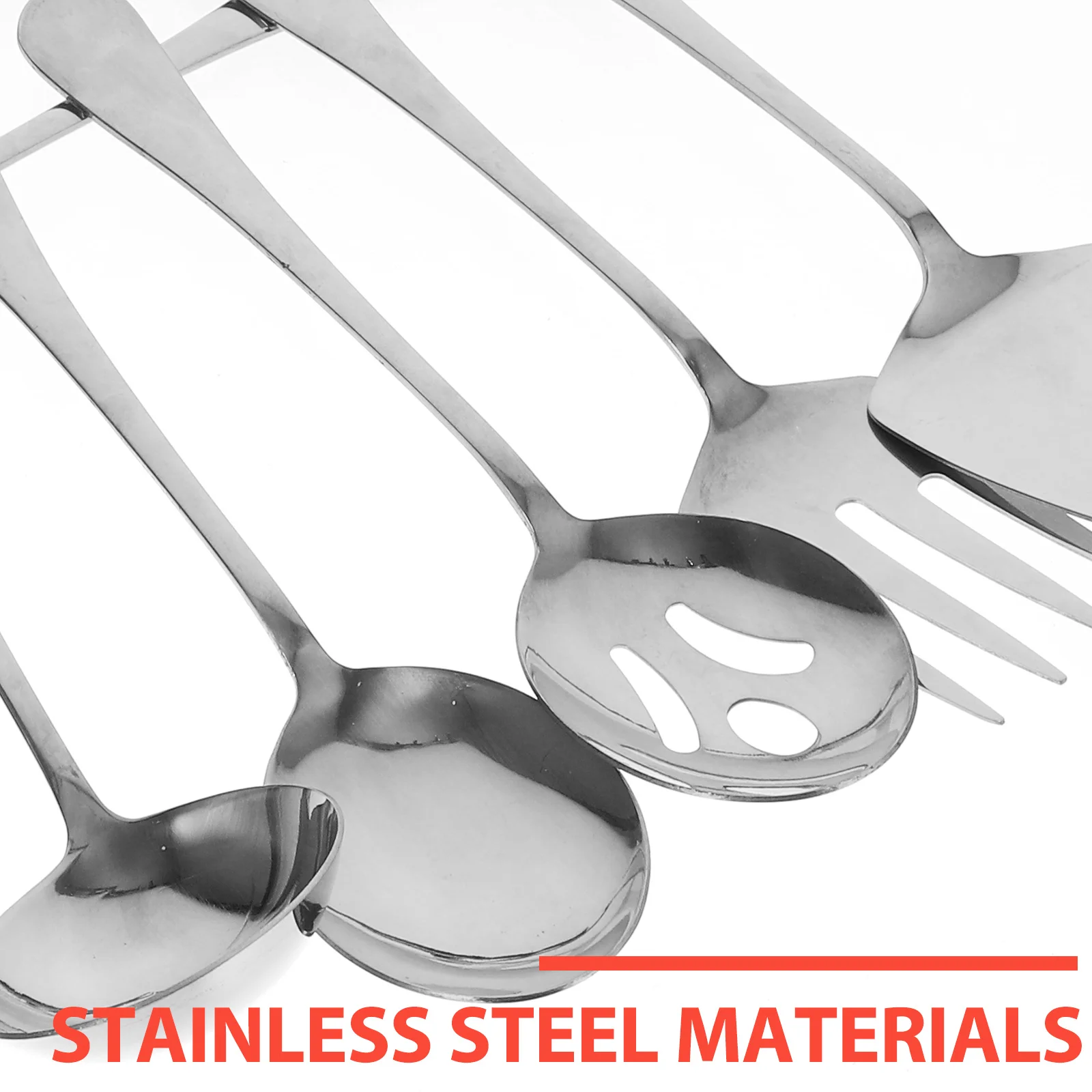 

1 Stainless Steel Cutlery Set Portable Fork Cutter Spoon Kit For Camping Picnic Bbq Travel Reusable Tableware Kitchen Supplies