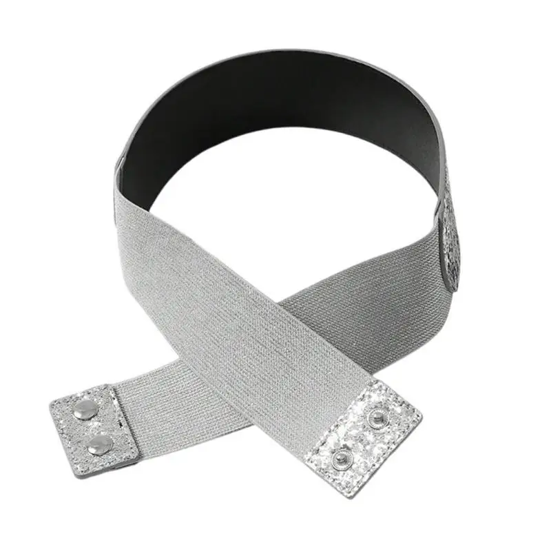 

39BB Unique Waist Belt Oversized Underbust Glittering Belt for Stage Dancers Costume Jewelry Waist Body Jewelry Trendy Belt