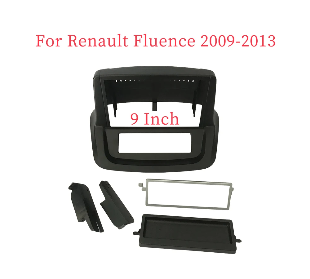 

9 Inch Car Frame Fascia Adapter Android Radio Dash Fitting Panel Kit For Renault Megane 3 Fluence 2009-2013