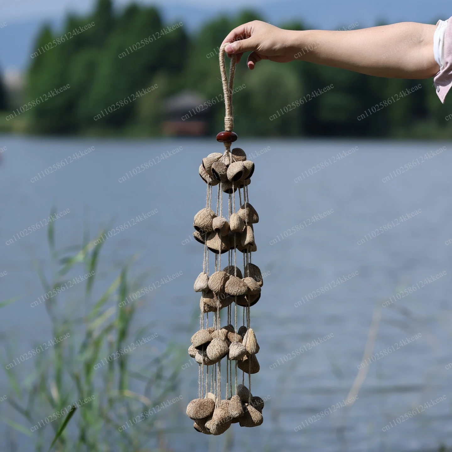 Shell wind chimes sound therapy fruit finished pastoral wind shell bell decorative pendant