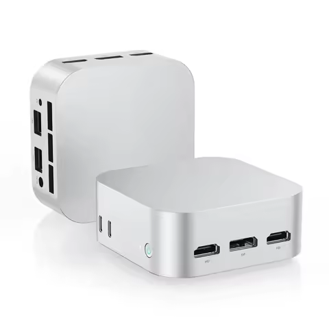 T8C Mini PC Intel Twin Lake N150 /N95 12GB LPDDR5 512GB 1TB SSD WiFi 5 BT4.2 HDMI DP Windows 11 Pro Gaming Desktop Computer