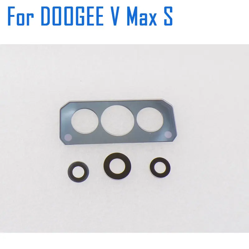 

Новый оригинальный задний объектив DOOGEE V Max S, объектив вспышки, стеклянная крышка объектива задней камеры для смартфона DOOGEE V Max S