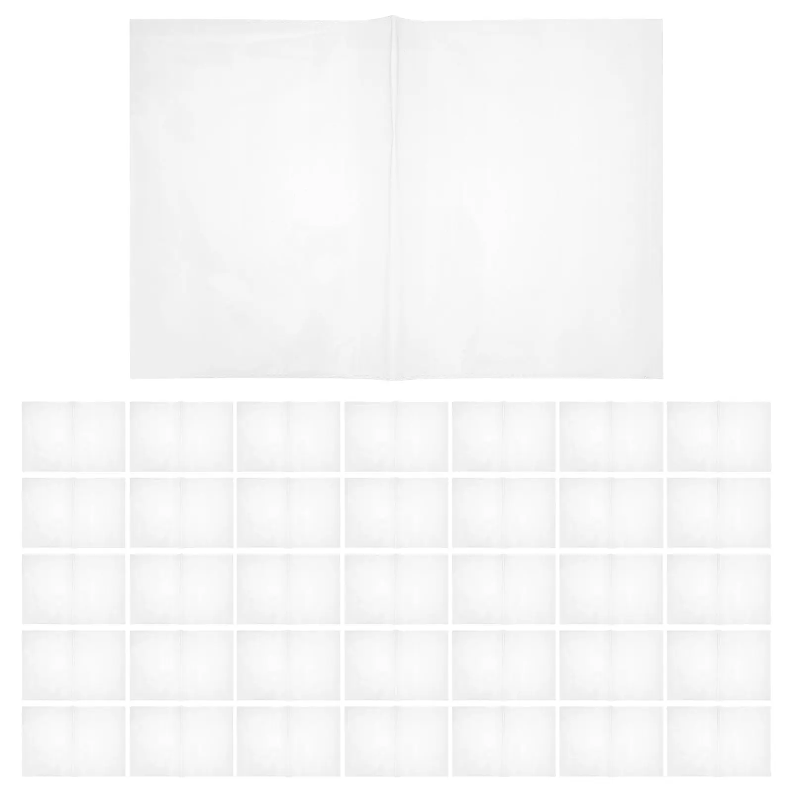 100Pcs Clear Plastic Bags Peel Seal Crystal Transparent Self Adhesive Cellophane Bag 25x40cm Packing Clothing Shirts T-Shirts