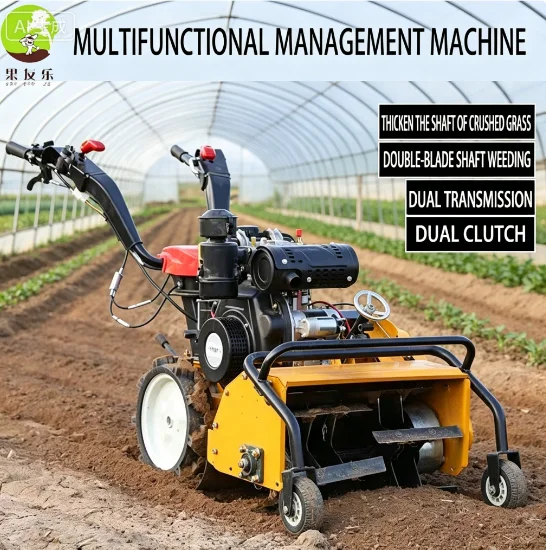 

Multifunctional or Diesel Handheld Lawn Mower Weeding Machine with Root Removal Grass Cutting Tilling Rotation Features
