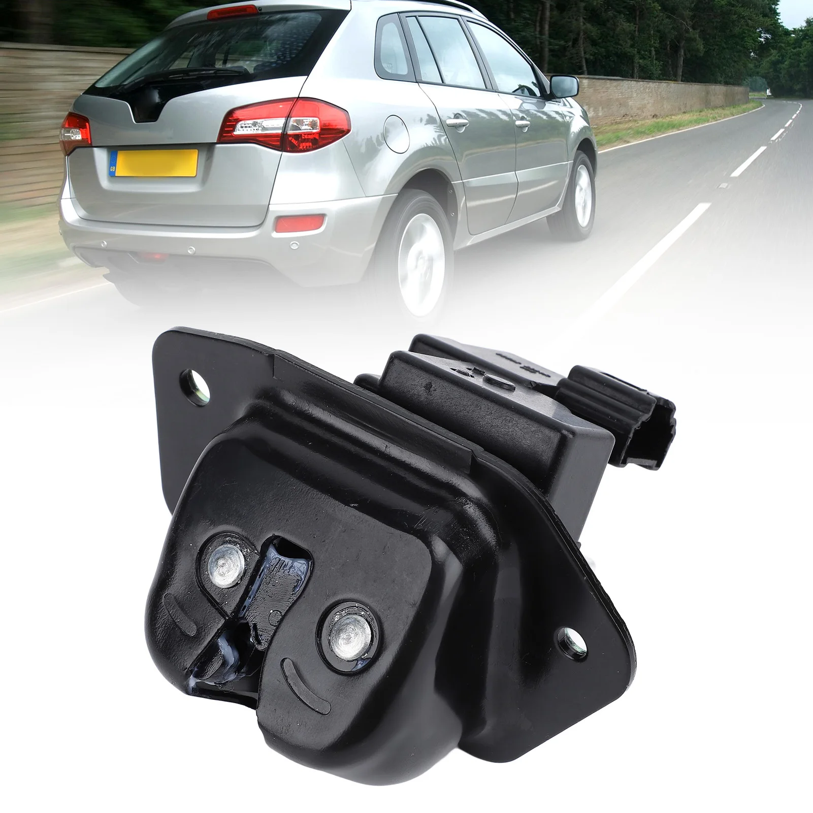 Rear Trunk Tailgate Lock Latch 905923361R High Stability Metal Rear Liftgate Lock Latch for Koleos 2008 to 2011