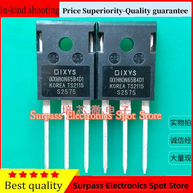 

10 шт.-100 шт. IXXH80N65B4D1 IGBT TO-247 650V 180A гарантия качества цены