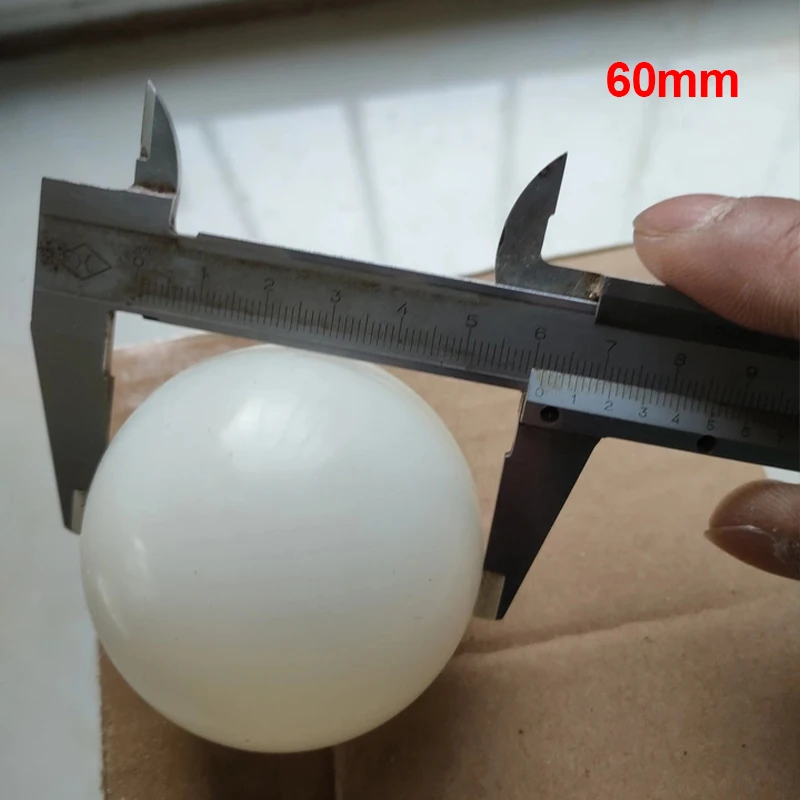 OD 6-180mm Thick 1-30mm Hollow Silicone Rubber Ball Industrial White High Temperature Resistant Floating Silicone Ball on Water