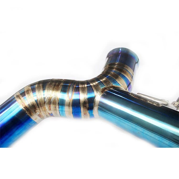 Titanium high-performance Valvetronic Cat-back Exhaust Pipes for Mclaren 650S exhaust