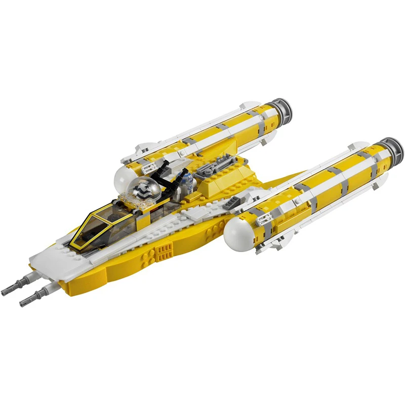 

NEW 570PCS star battle Movie Anaking Y-wing space fighter DIY creative ideas Child christmas Toy Assembly Puzzle Birthday Gift