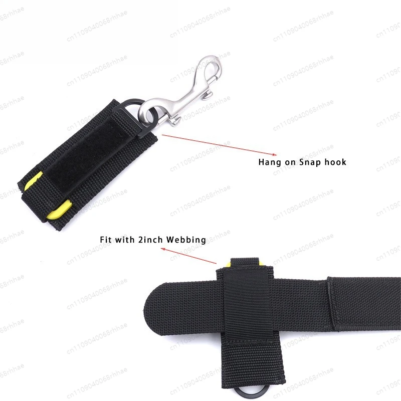 Diving fishing ceramic blade wire cutter with nylon cloth knife sleeve fixing ring