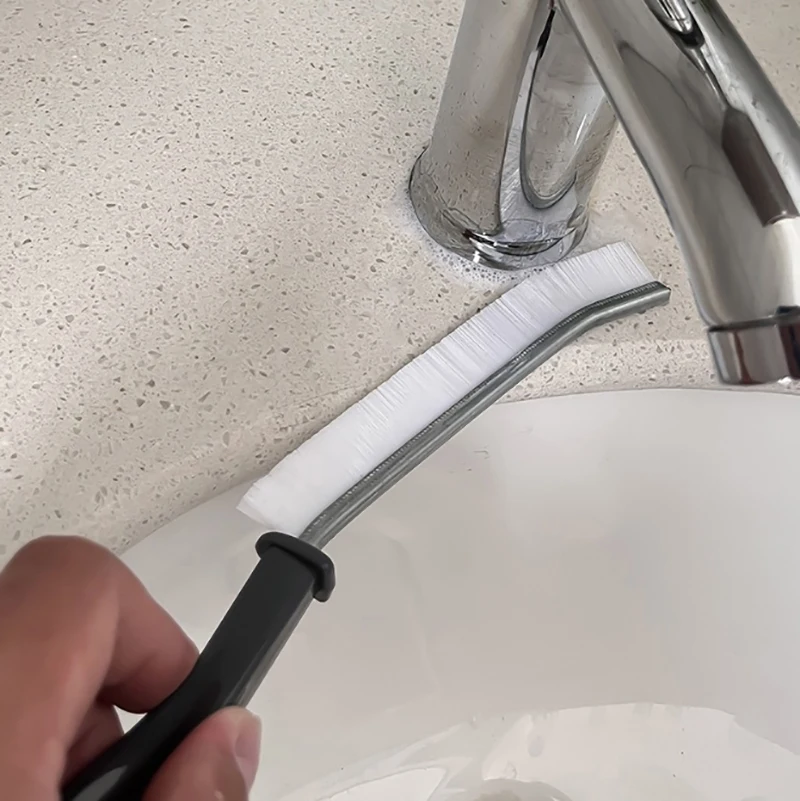 Hard-Bristled Crevice Cleaning Brush Grout Cleaner Scrub Brush Deep Tile Joints Crevice Gap Cleaning Brush Tools Accessories