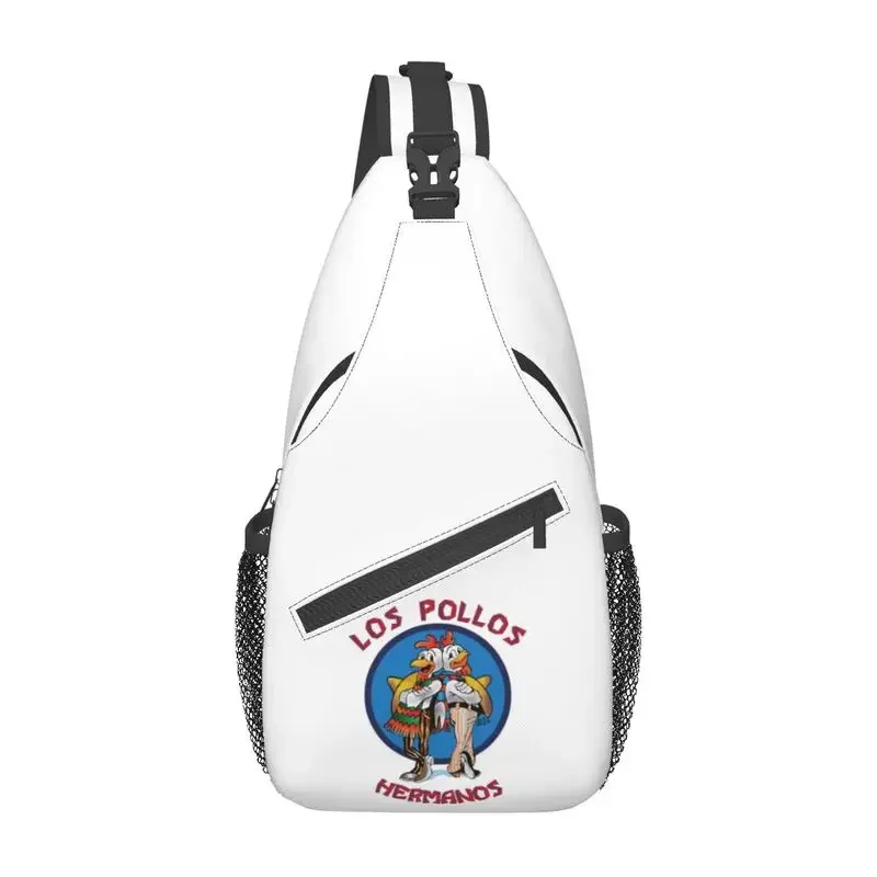 Chicken Brothers Los Pollos Hermanos Sling Bag Men Breaking Bad Shoulder Crossbody Chest Backpack Cycling Camping Daypack