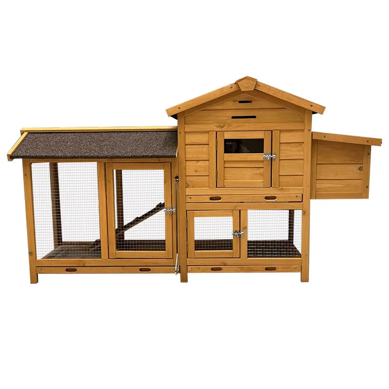 Outdoor chicken coop chicken coop outdoor rabbit house nest chicken coop rain protection sun protection fir