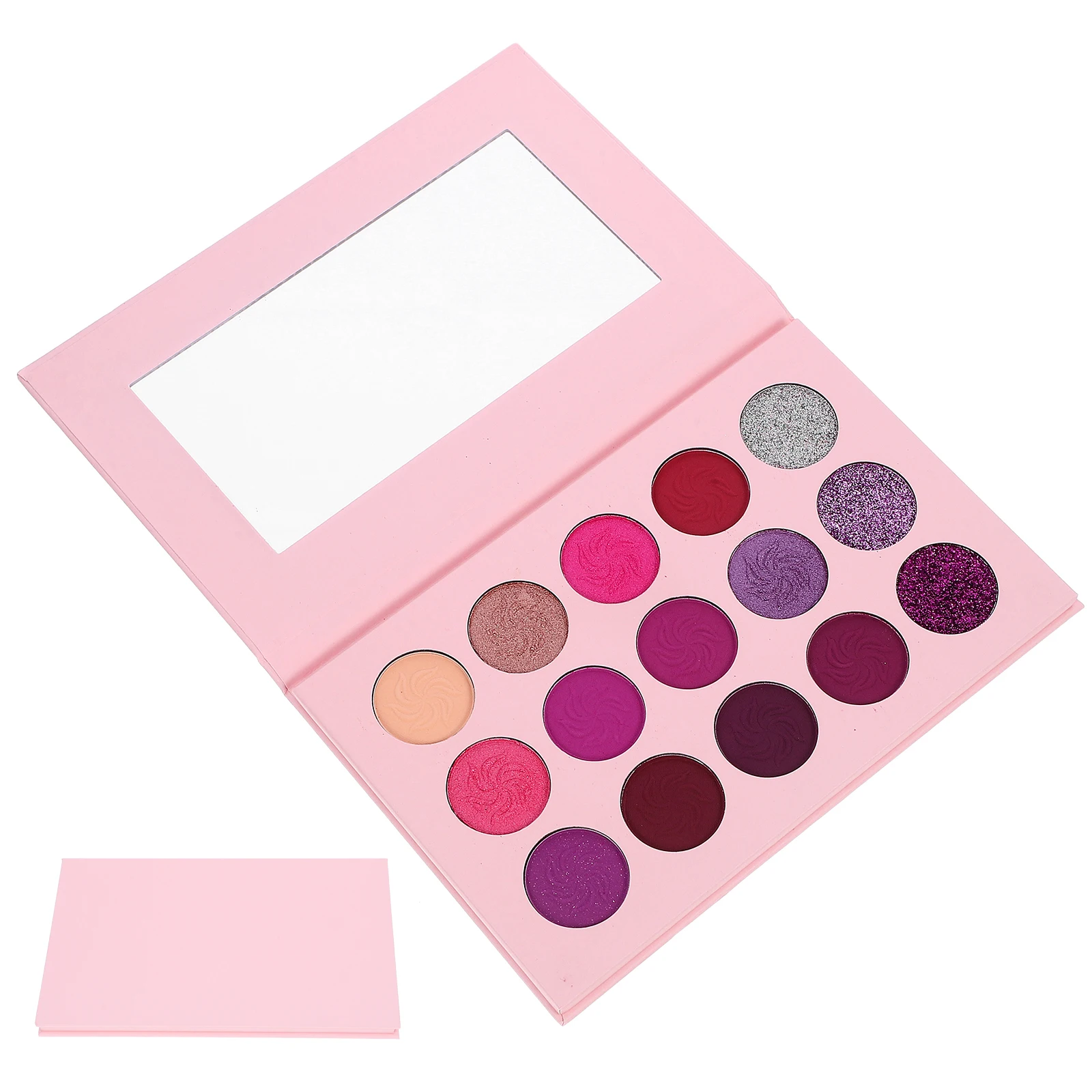 15 色のアイシャドウ パレット グリッター コンパクト メイクアップ 女性 カラフルな四季ミス