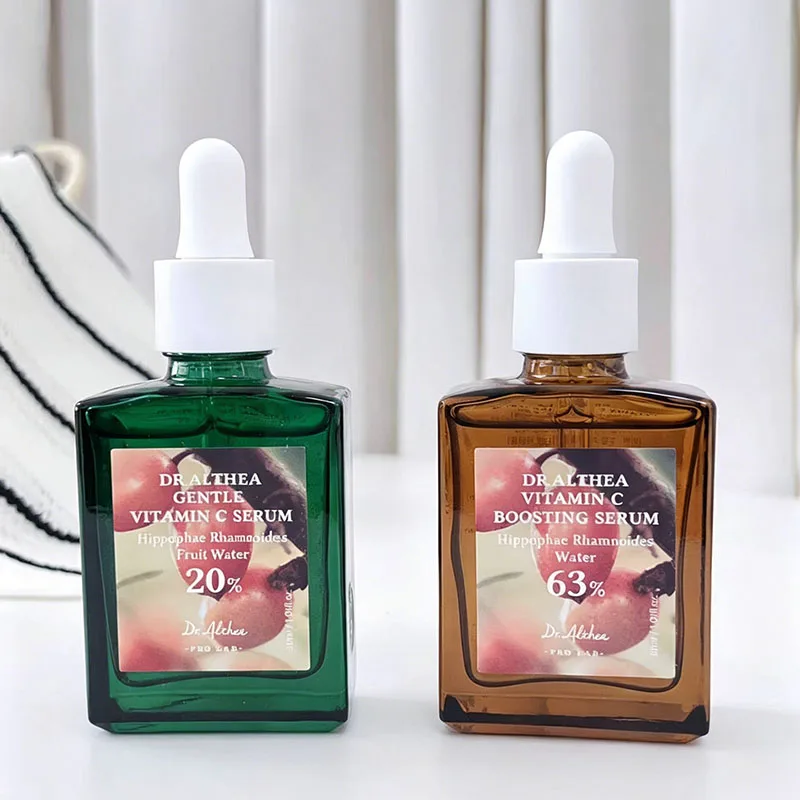 Sérum de Vitamina C Dr.Althea 30ml, Iluminador, Hidratante, Firmador, Reduz Manchas Escuras, Hidratante Suave, Sérum Facial Diário para Cuidados com a