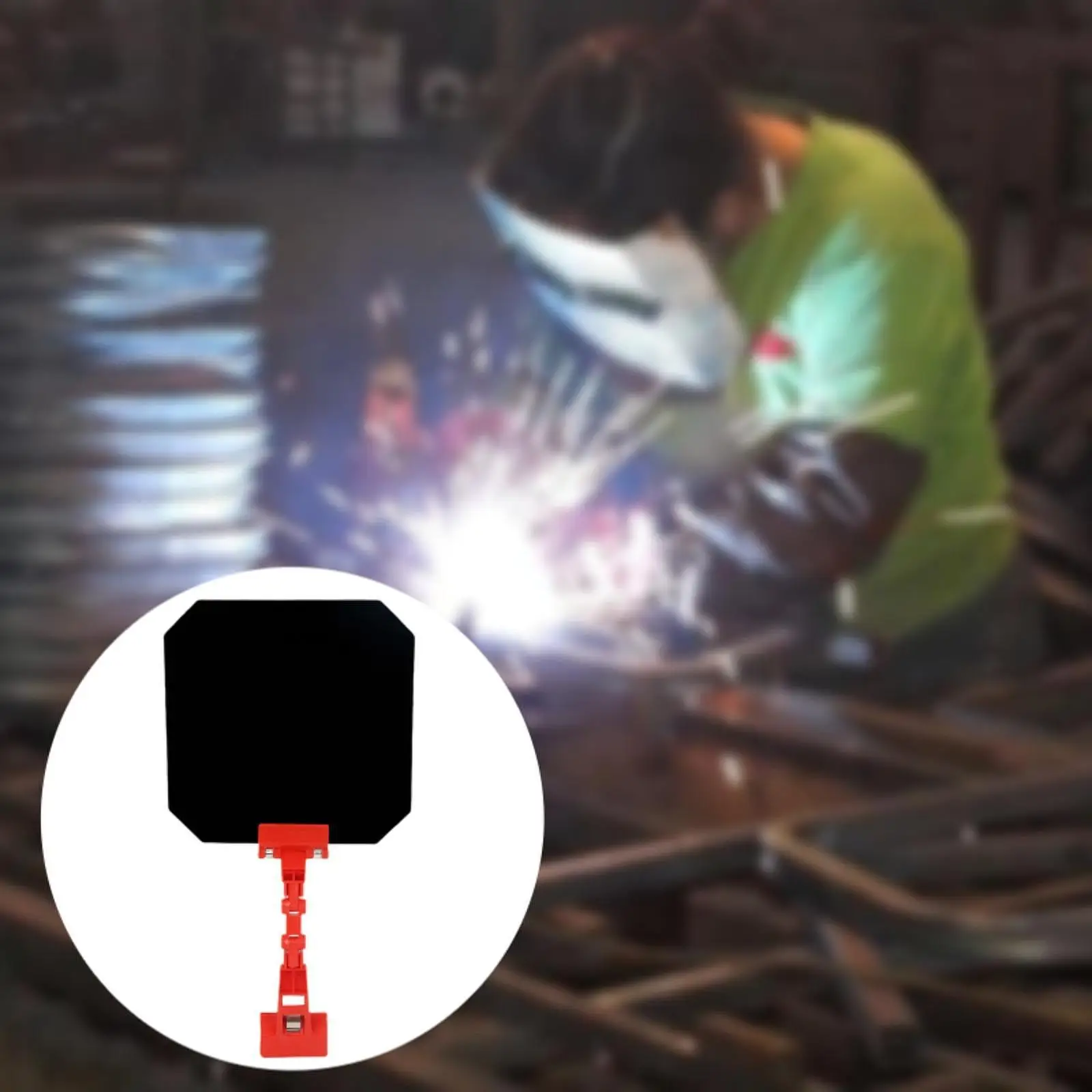 

Welding Blackout Panel Professional Eye Protection Clip on Welding Protector Workshop Accessories Portable Welding Face Shield