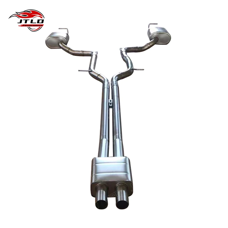 

OE Replacement Exhaust System for 2013 Panamera V6 3.0L - Stainless Steel Muffler & Pipe Assembly